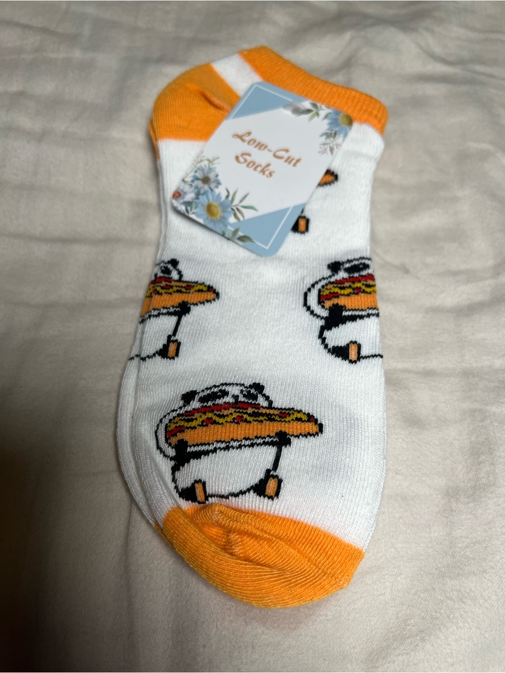🎉5/$25 Panda Hot Dog Ankle Socks